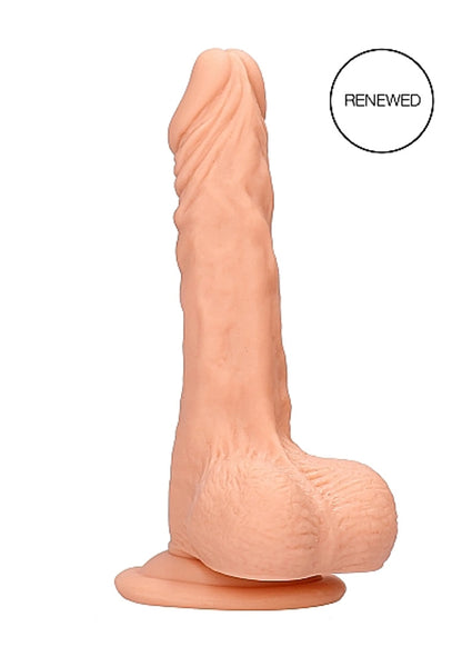 REALROCK 7IN DONG FLESH W/ TESTICLES