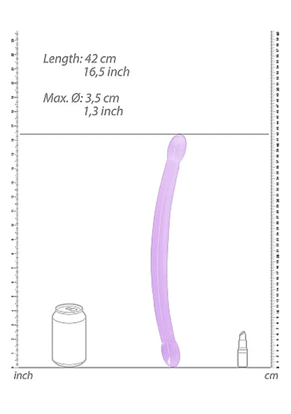 REALROCK NON REALISTIC DOUBLE DONG 17IN PURPLE