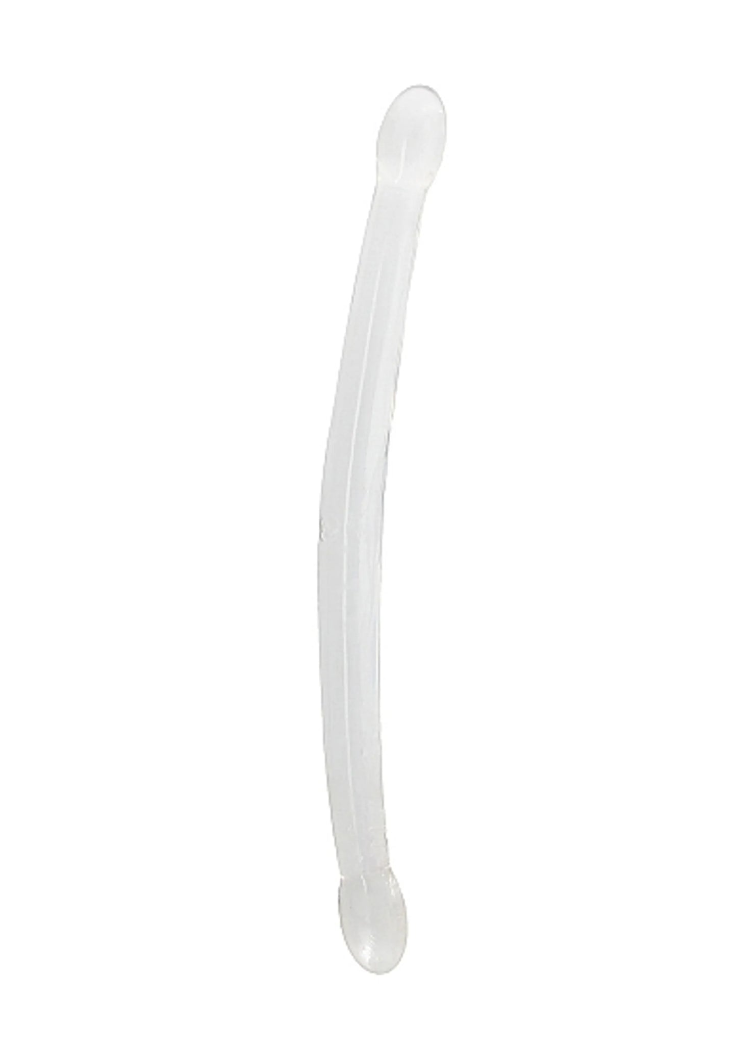 REALROCK NON REALISTIC DOUBLE DONG 17IN TRANSPARENT