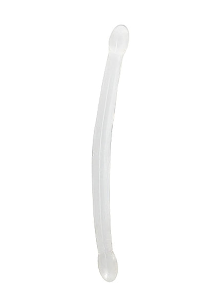 REALROCK NON REALISTIC DOUBLE DONG 17IN TRANSPARENT
