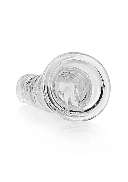REALROCK STRAIGHT REALISTIC 9 IN DILDO TRANSPARENT