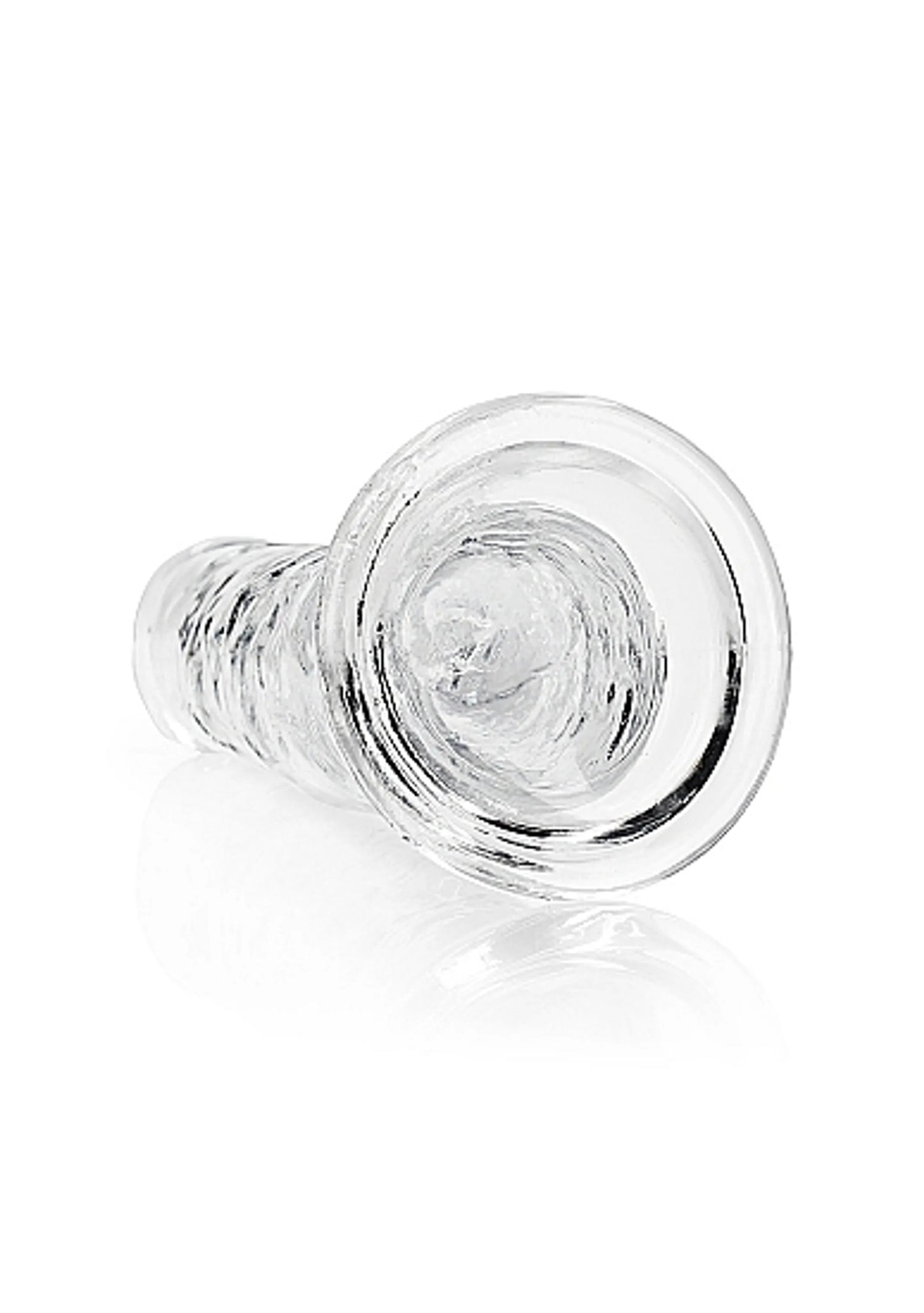 REALROCK REALISTIC STRAIGHT DILDO 11IN TRANSPARENT