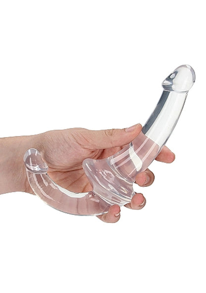 REALROCK STRAPLESS STRAP ON 6IN TRANSPARENT