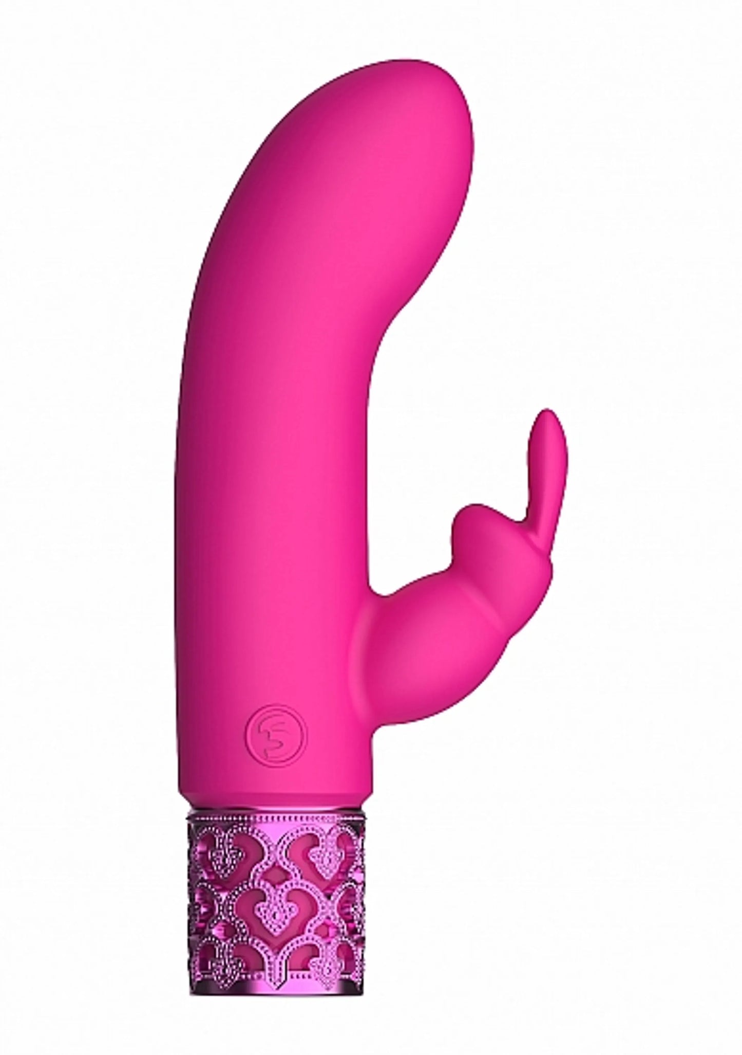 ROYAL GEMS DAZZLING PINK RECHARGEABLE SILICONE BULLET