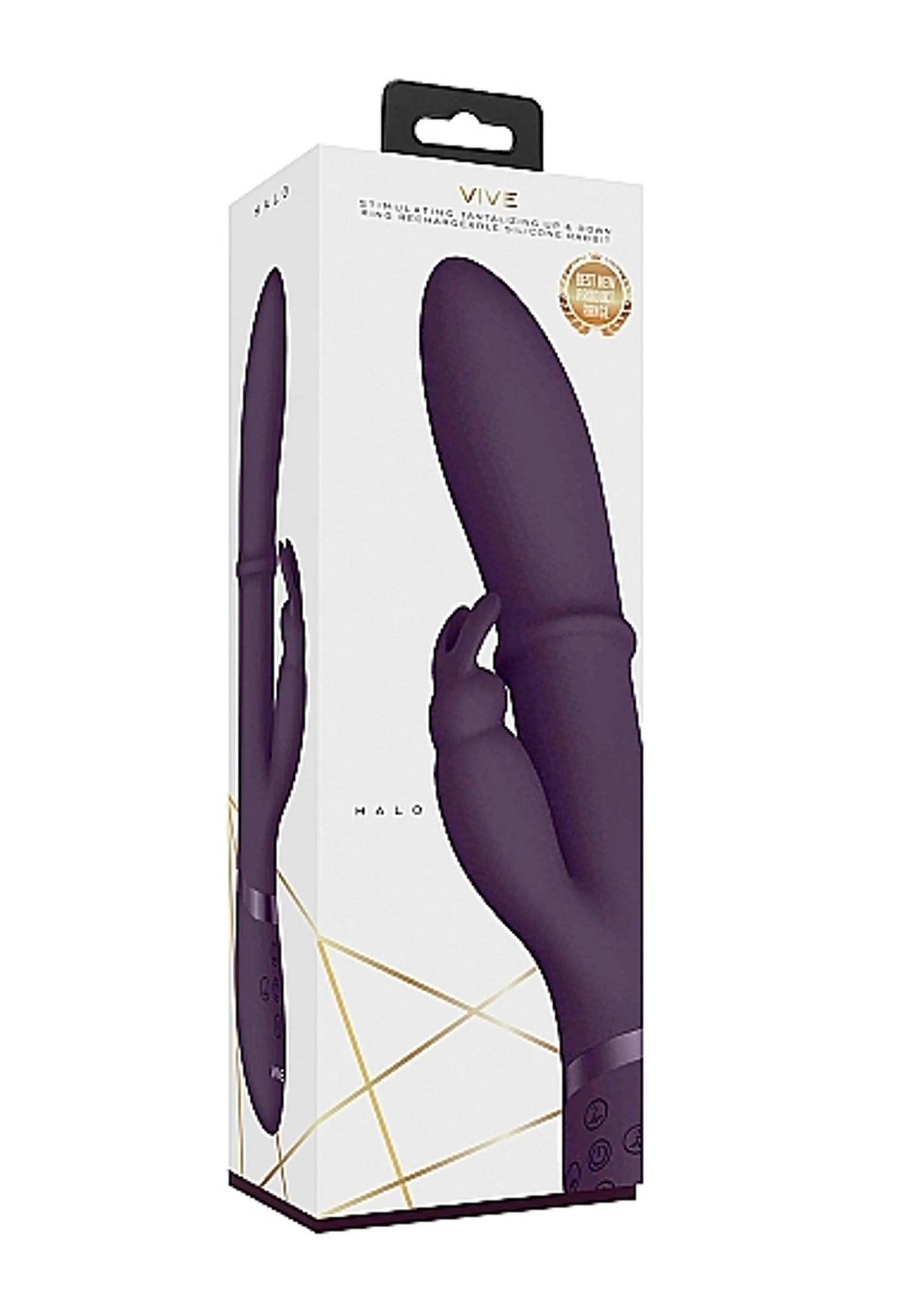 (WD) VIVE HALO PURPLE VIBRATOR