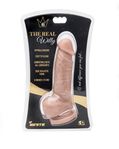 REAL WILLY 6IN VANILLA