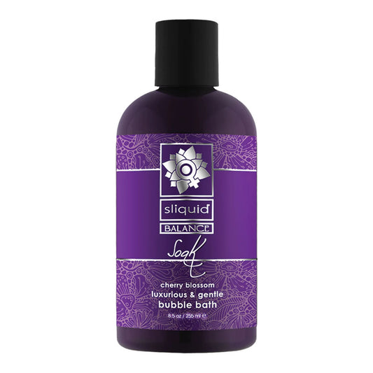 SLIQUID SOAK BUBBLE BATH CHERRY BLOSSOM 8.5 OZ