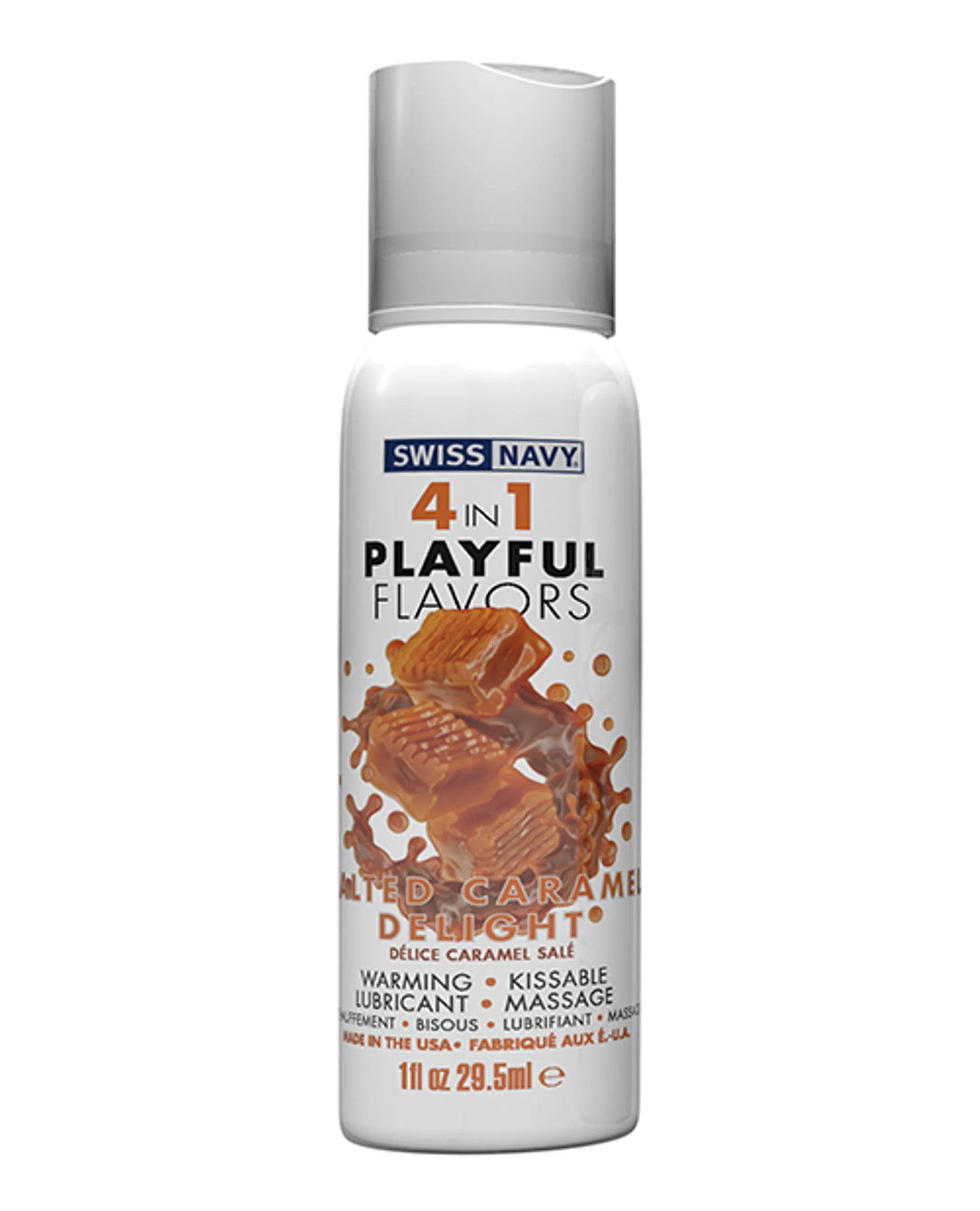 SWISS NAVY 4 IN 1 SALTED CARAMEL 1 OZ