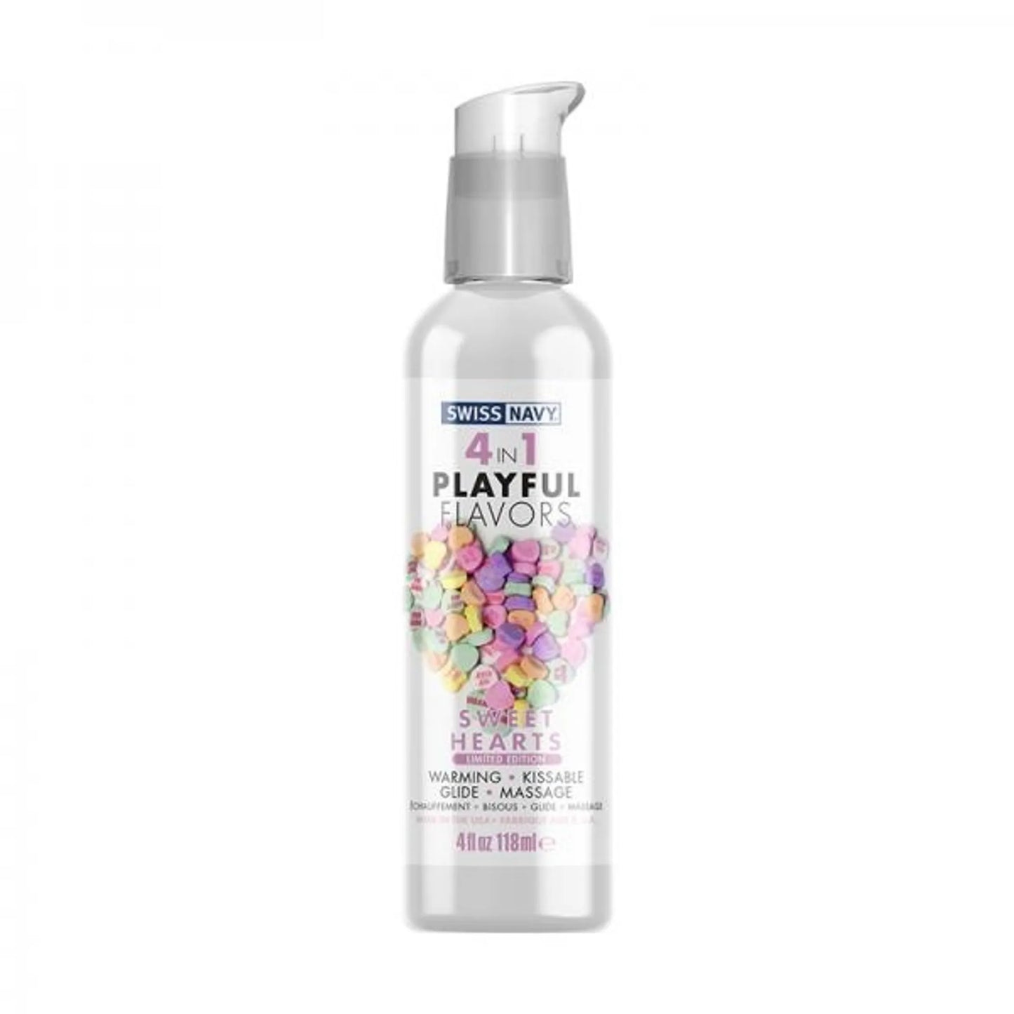 SWISS NAVY 4 IN 1 PLAYFUL SWEET HEART 4 OZ