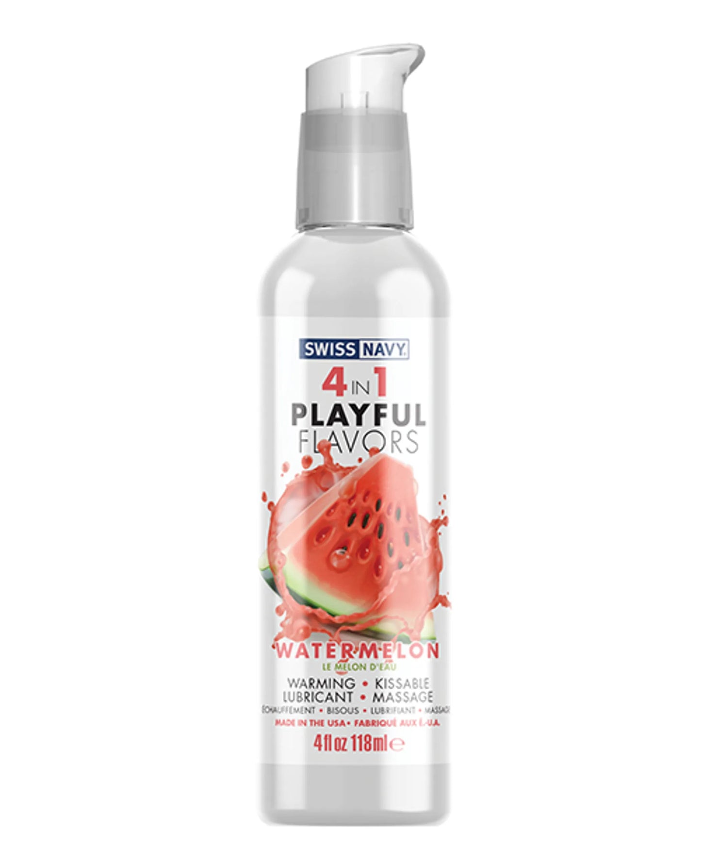 SWISS NAVY 4 IN 1 PLAYFUL FLAVORS WATERMELON 4OZ