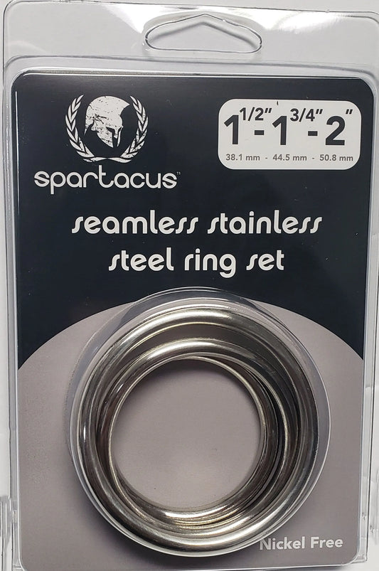 SEAMLESS STAINLESS STEEL C RING SET - 1.5 1.75" 2" "