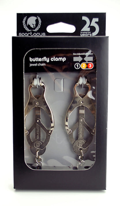 BUTTERFLY CLAMP W/LINK CHAIN