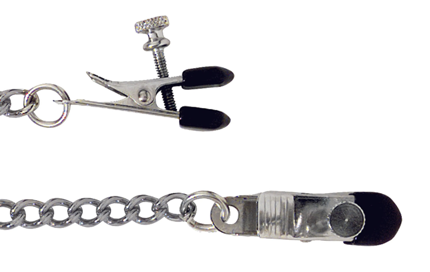 BROAD TIP CLAMP W/ LINK CHAIN - ADJ.