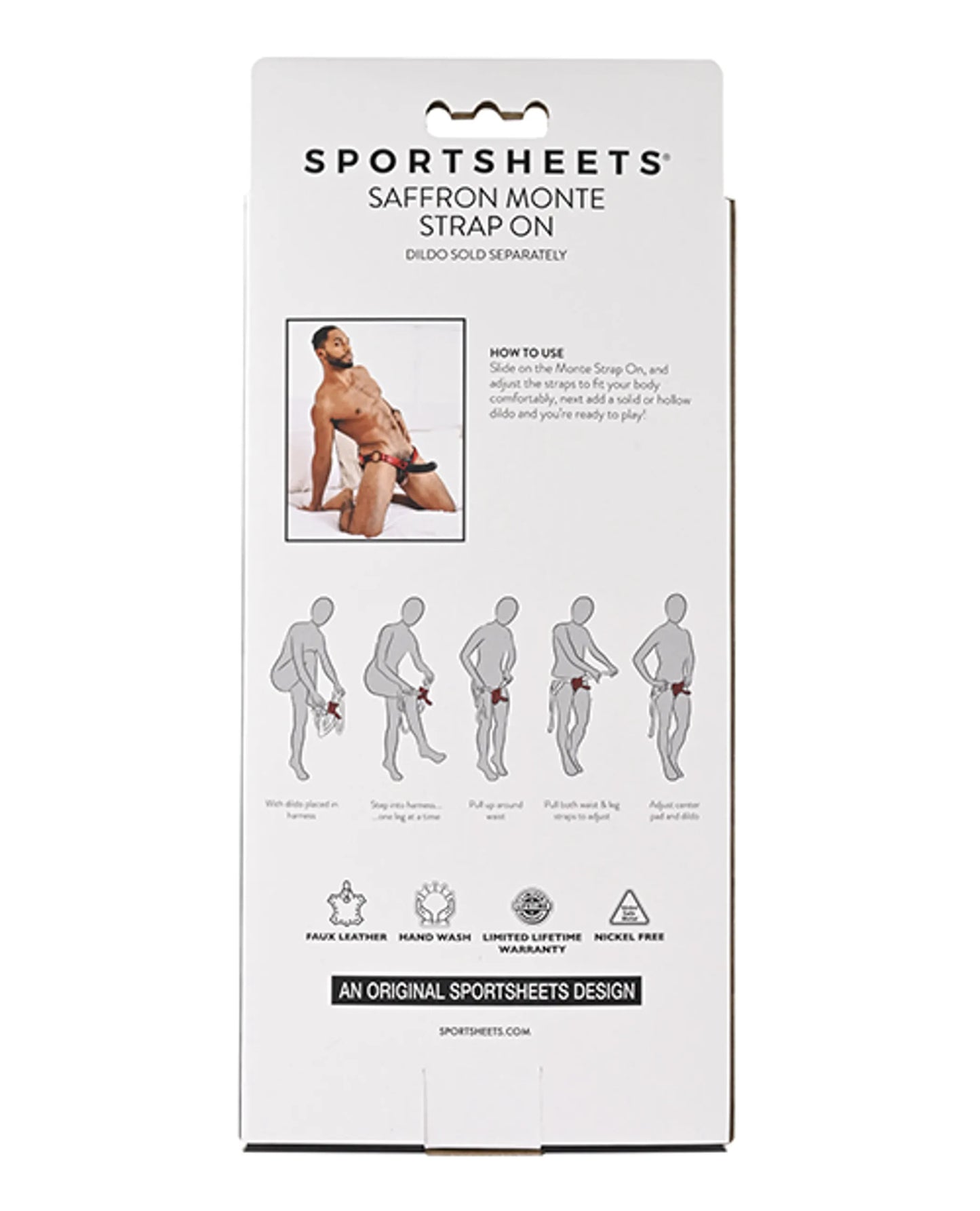 SAFFRON MONTE STRAP ON