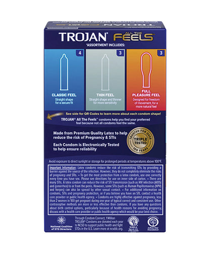 TROJAN ALL THE FEELS 10CT