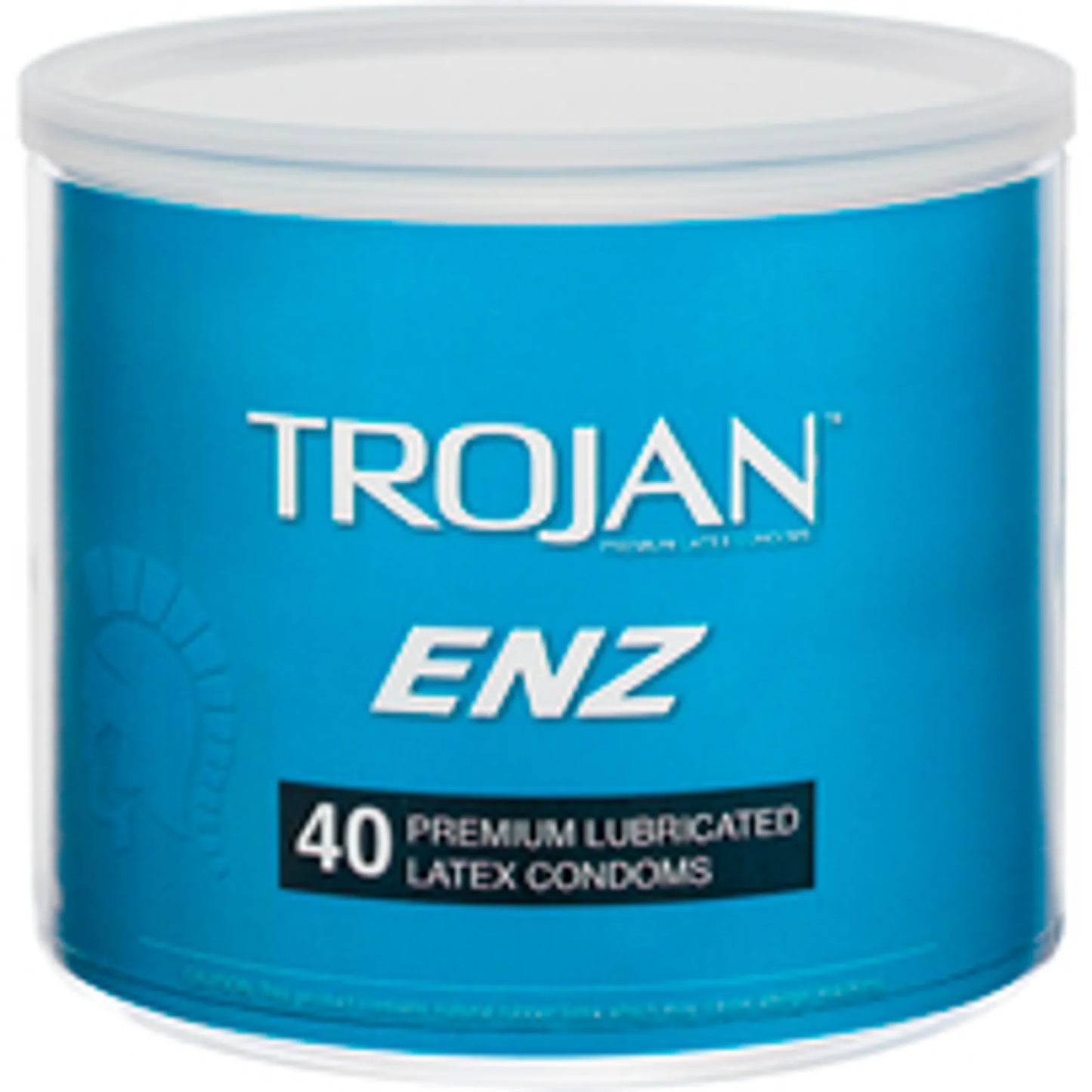 TROJAN ENZ LUBRICATED 40PC BOWL