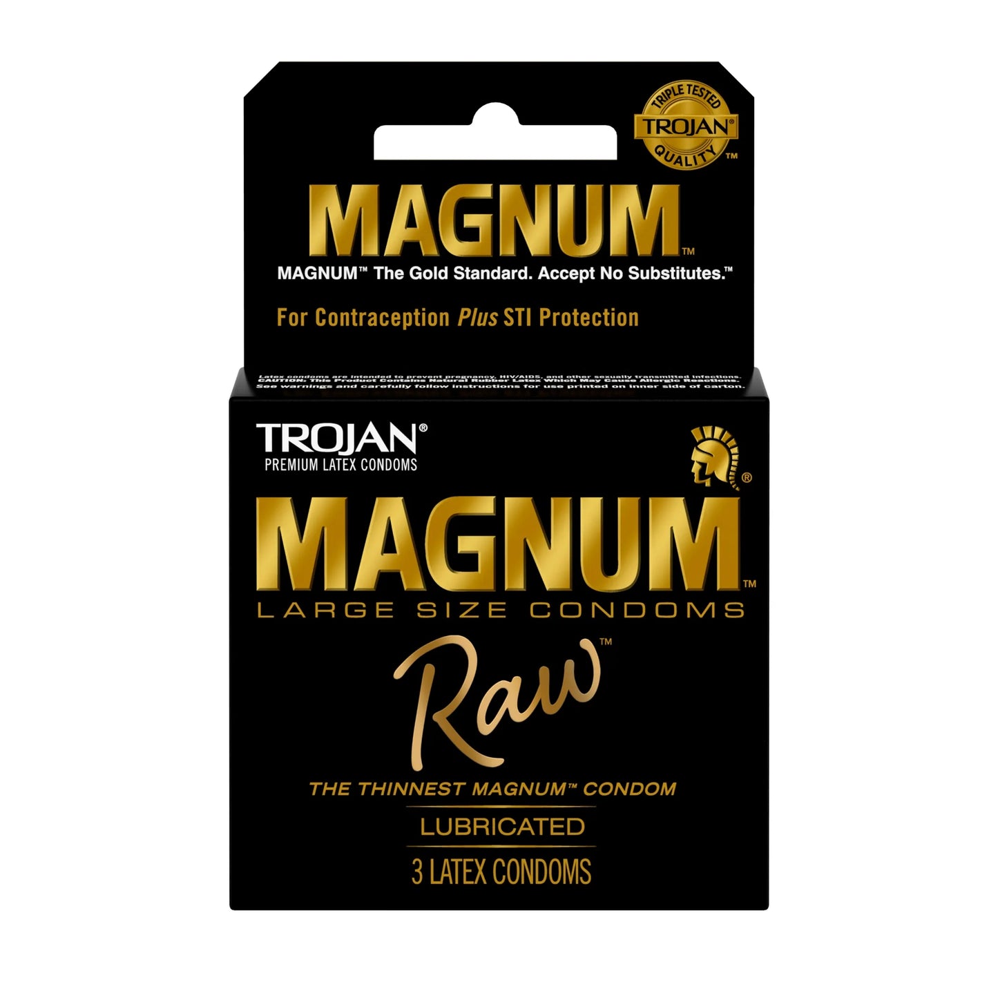 TROJAN MAGNUM RAW 3 PACK