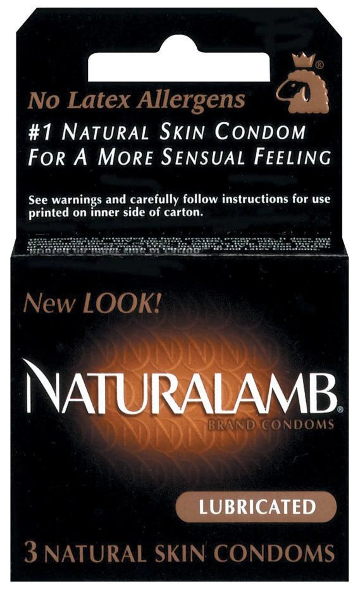 TROJAN NATURALAMB CONDOMS 3PK