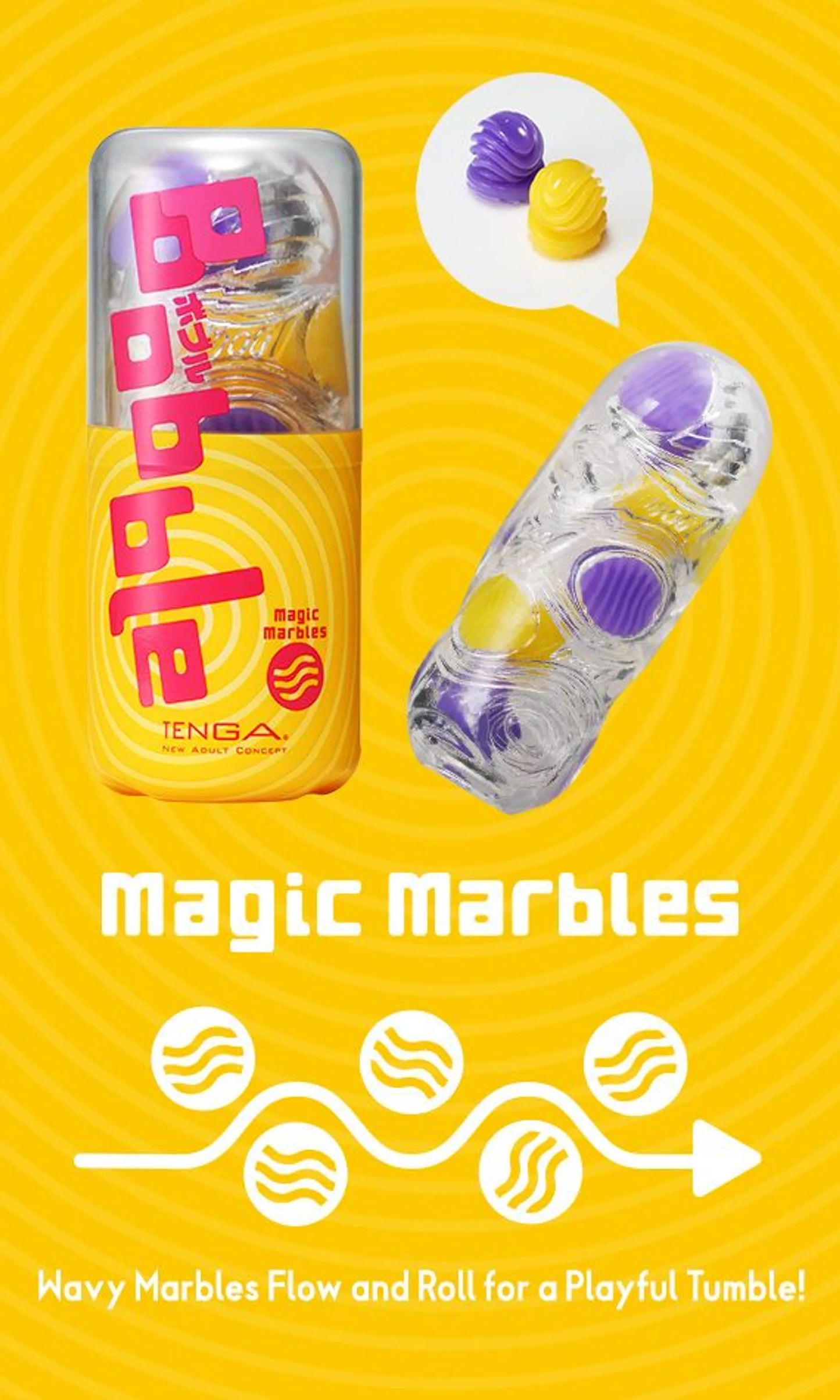 TENGA BOBBLE MAGIC MARBLES (NET)