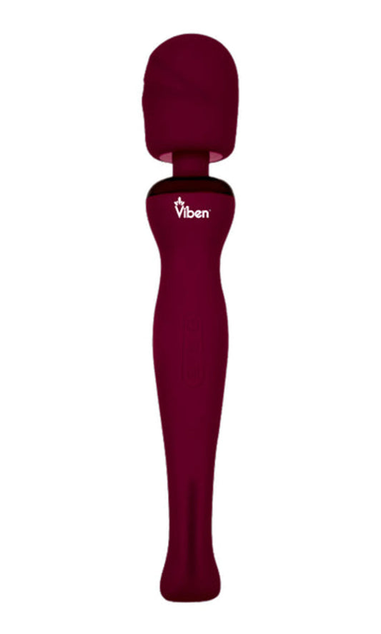 VIBEN SULTRY INTENSE HANDHELD WAND MASSAGER RUBY