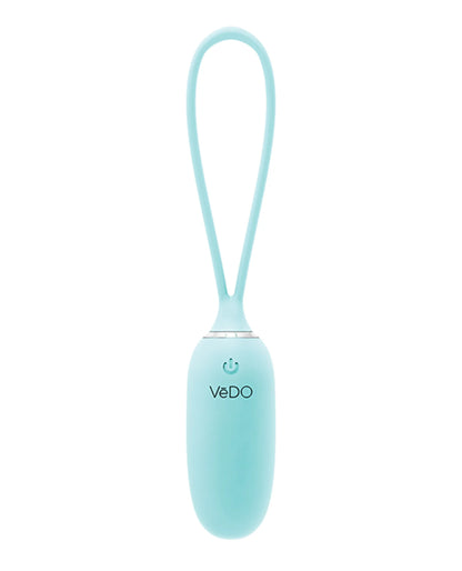 VEDO KIWI RECHARGEABLE BULLET INSERTABLE TEASE ME TURQUOISE
