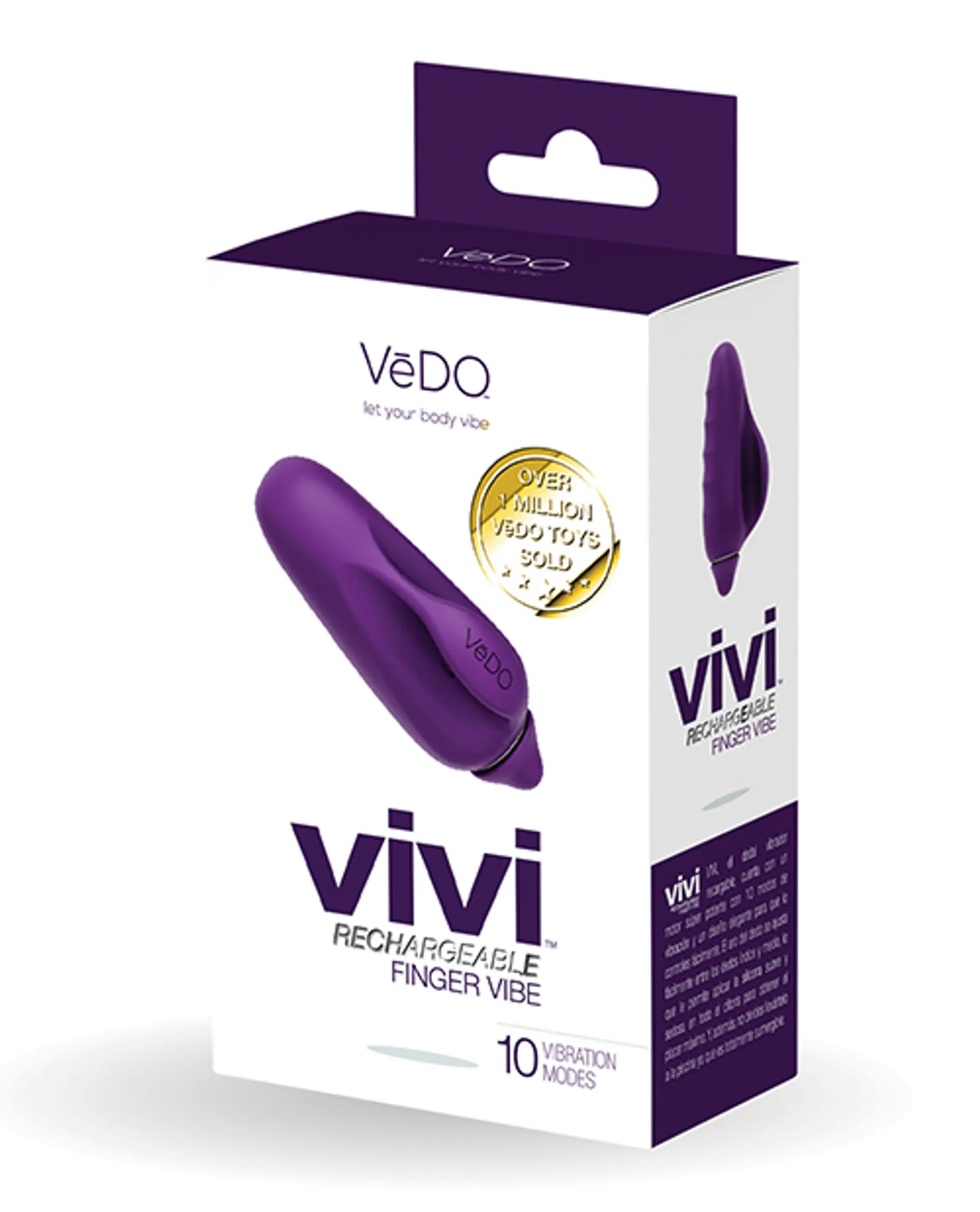 VEDO VIVI RECHARGEABLE FINGER DEEP PURPLE