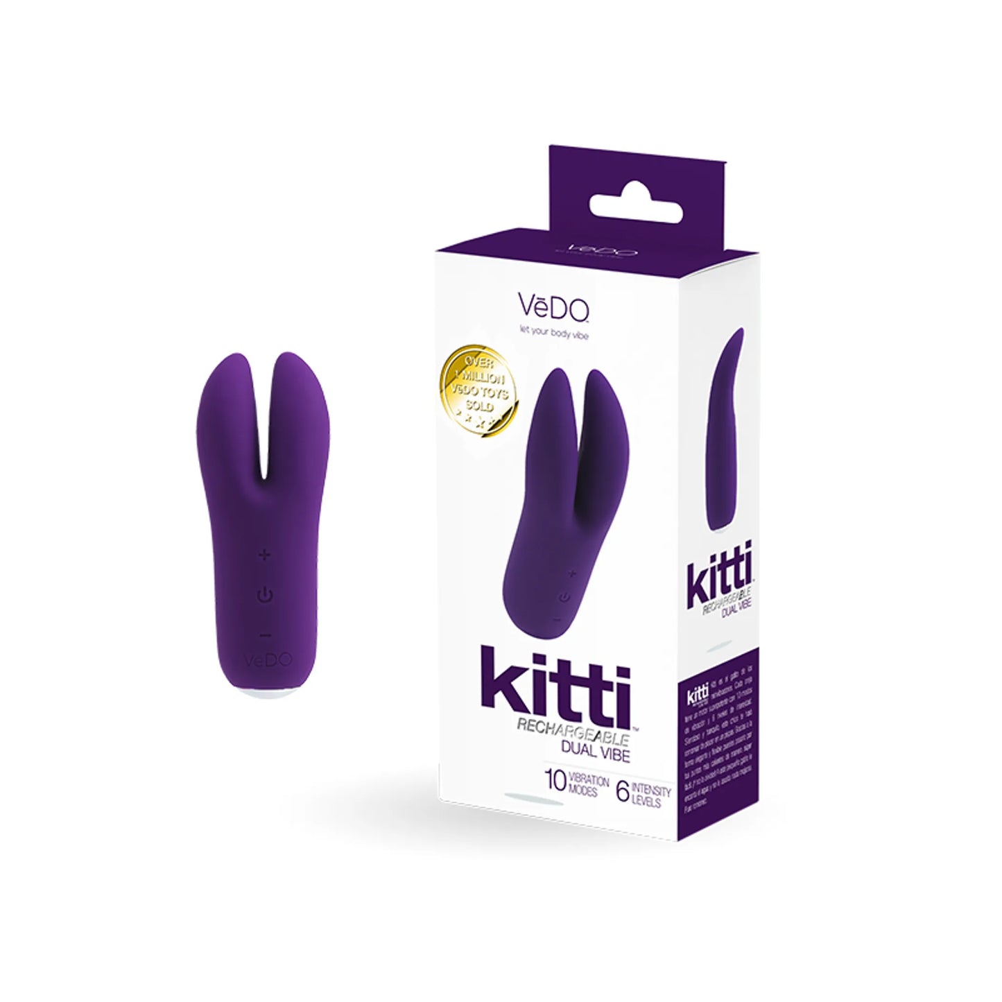 VEDO KITTI RECHARGEABLE VIBE DEEP PURPLE