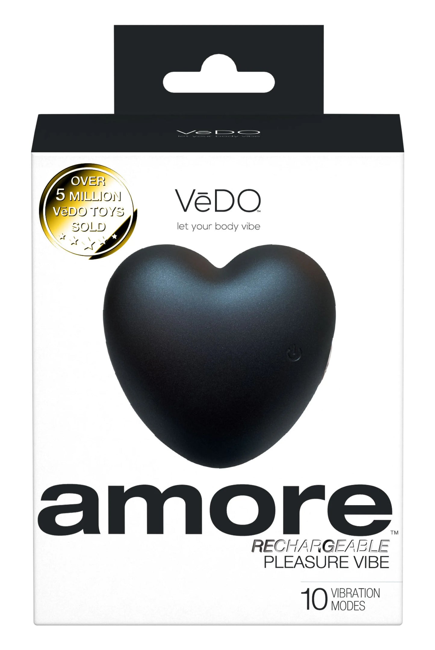 VEDO AMORE RECHARGEABLE VIBE BLACK