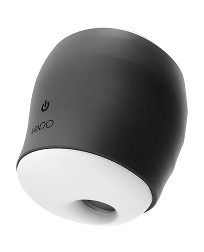 VEDO GRIP RECHARGEABLE VIBRATING SLEEVE JUST BLACK