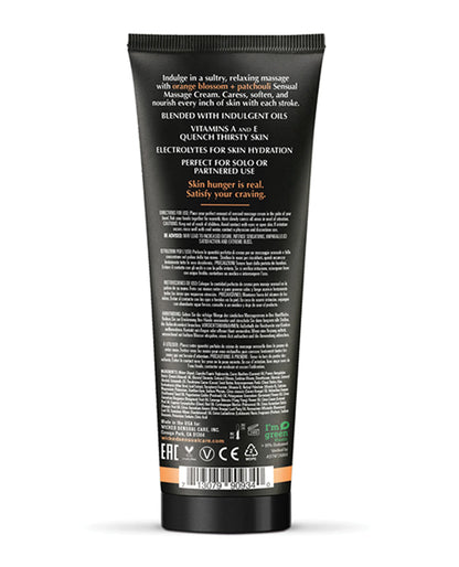 WICKED MASSAGE CREAM ORANGE BLOSSOM + PATCHOULI 4 OZ