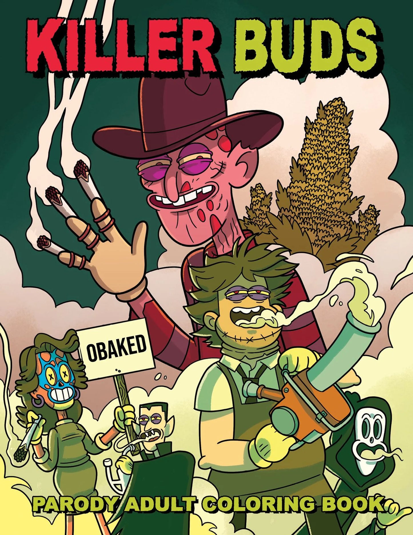 KILLER BUDS COLORING BOOK (NET)