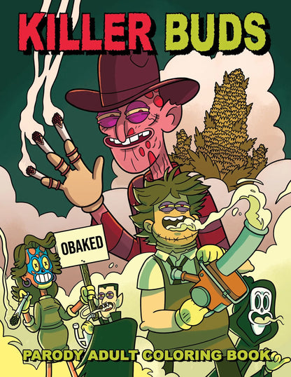 KILLER BUDS COLORING BOOK (NET)