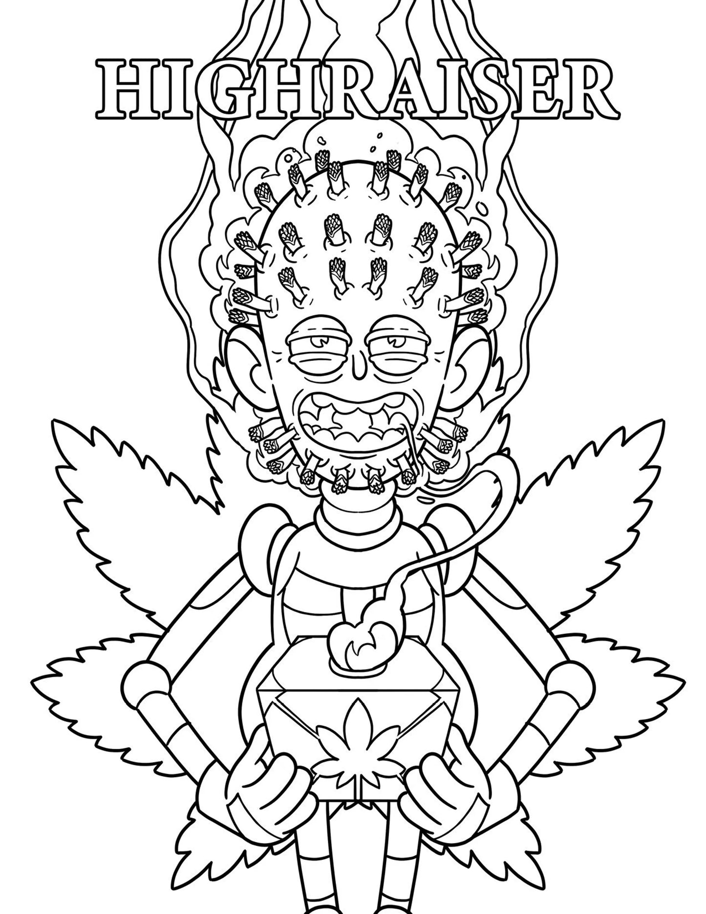 KILLER BUDS COLORING BOOK (NET)