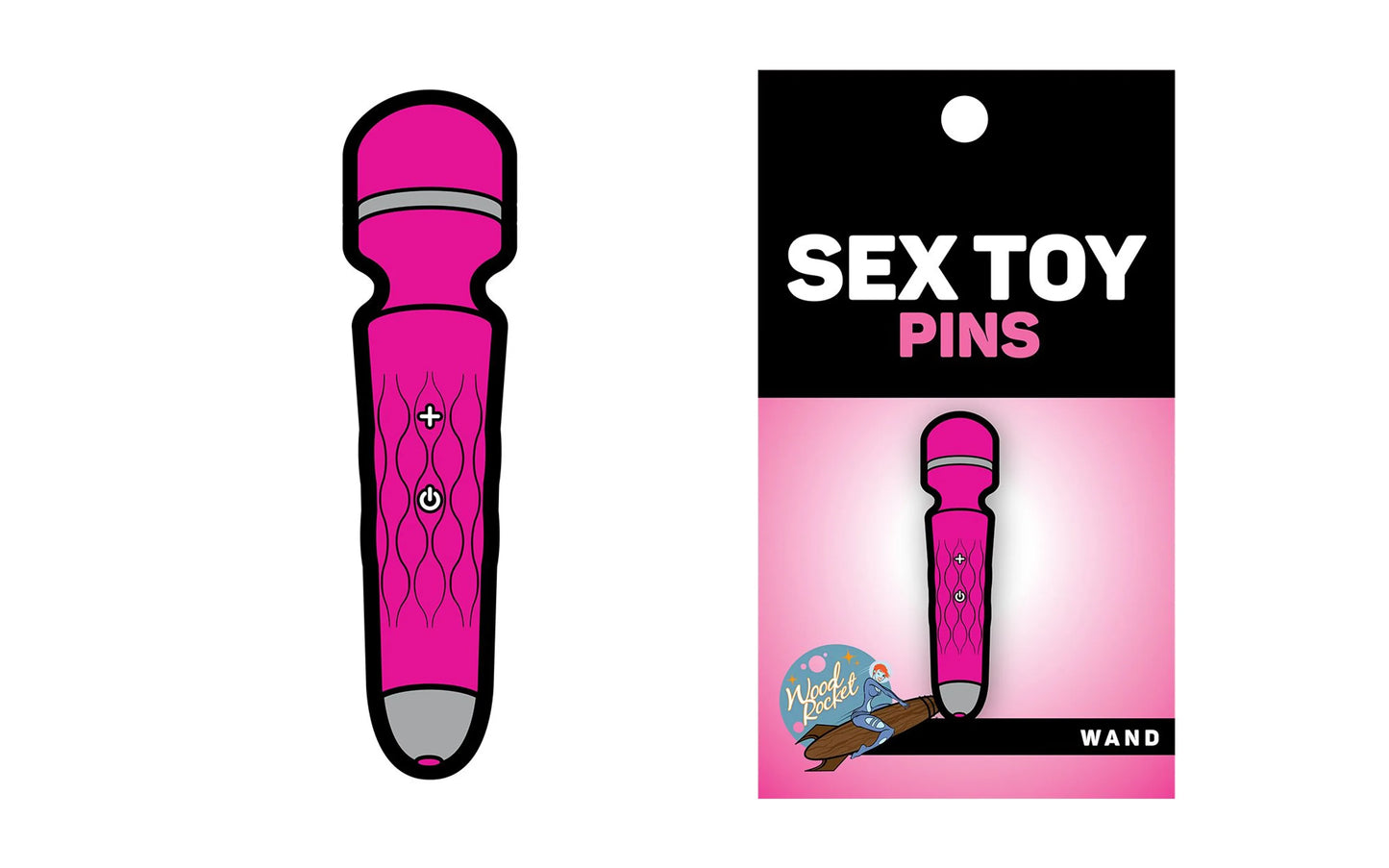 PINK WAND PIN (NET)
