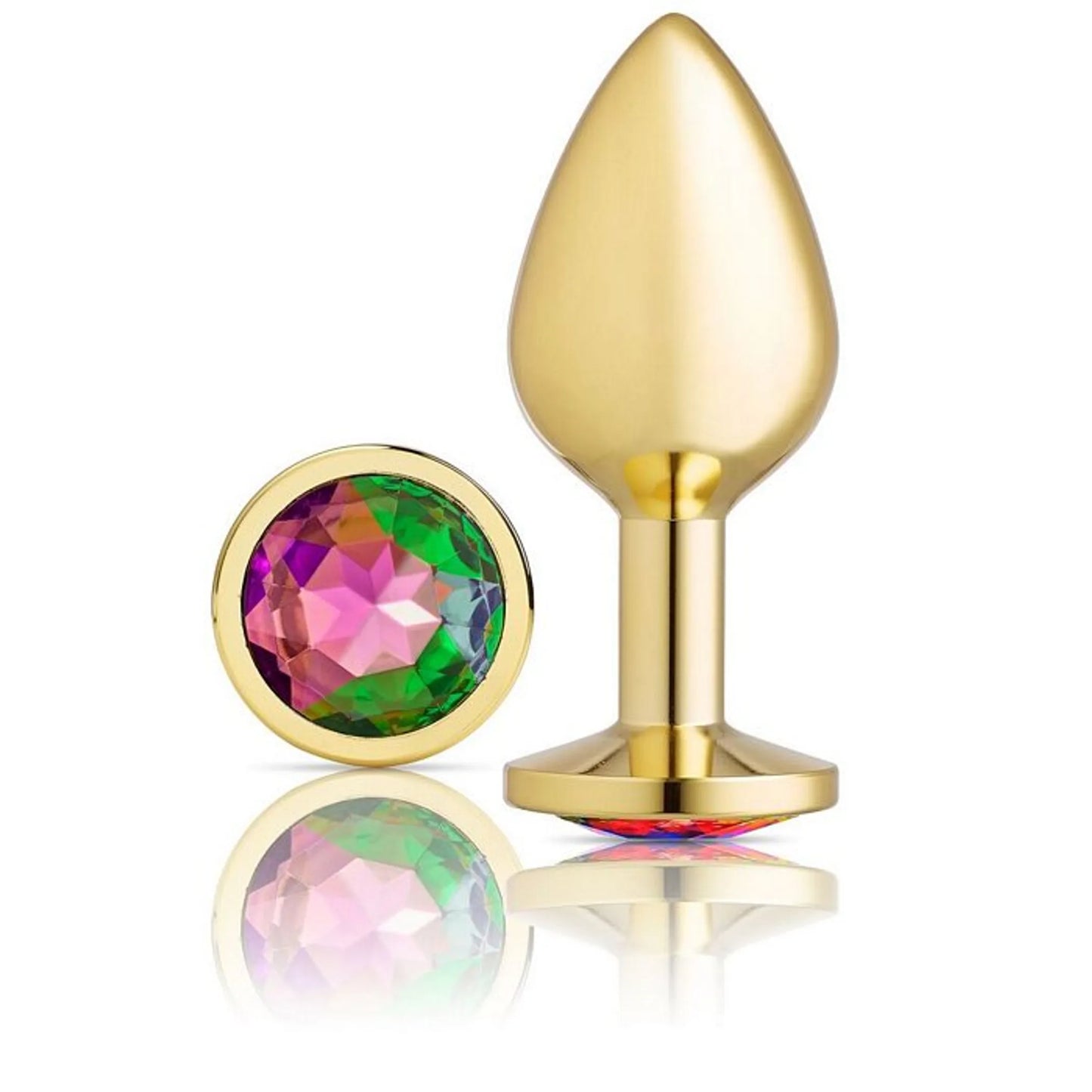 CLOUD 9 GEMS GOLD ANAL PLUG MEDIUM