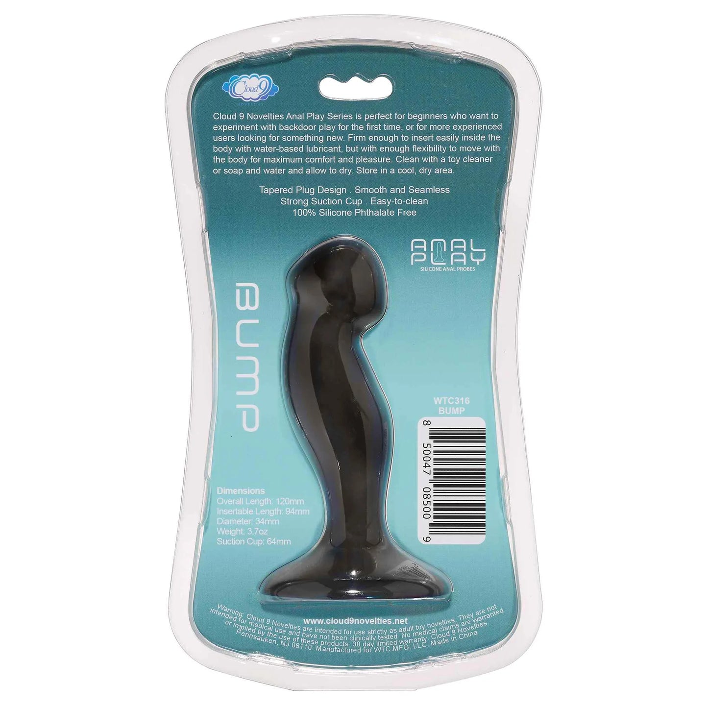 ANAL PLAY SILICONE BUMP