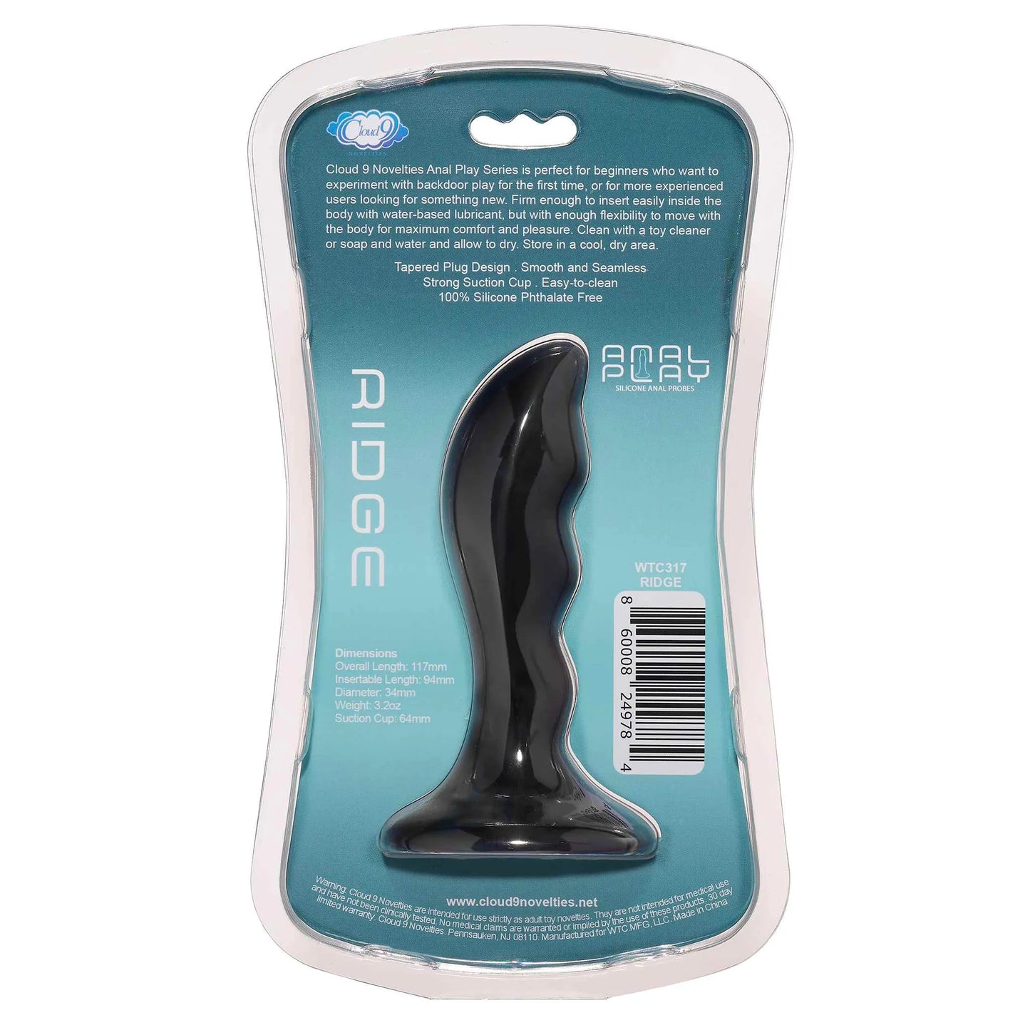 ANAL PLAY SILICONE RIDGE