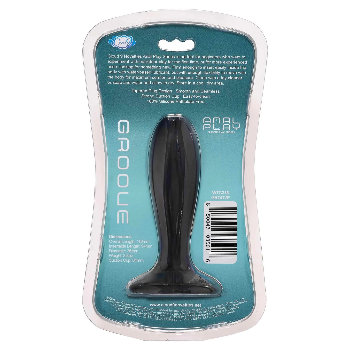 ANAL PLAY SILICONE GROOVE