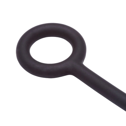 SILICONE ANAL BEAD MEDIUM BLACK