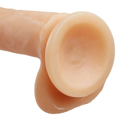 CLOUD 9 DUAL DENSITY DILDO 6IN W/ BALLS LIGHT