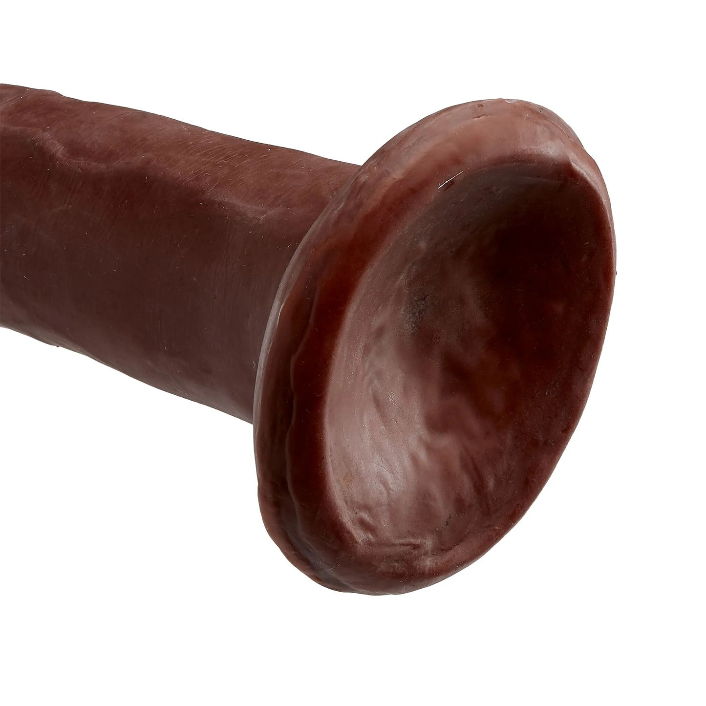 CLOUD 9 DUAL DENSITY DILDO TOUCH 7IN W/ NO BALLS BROWN