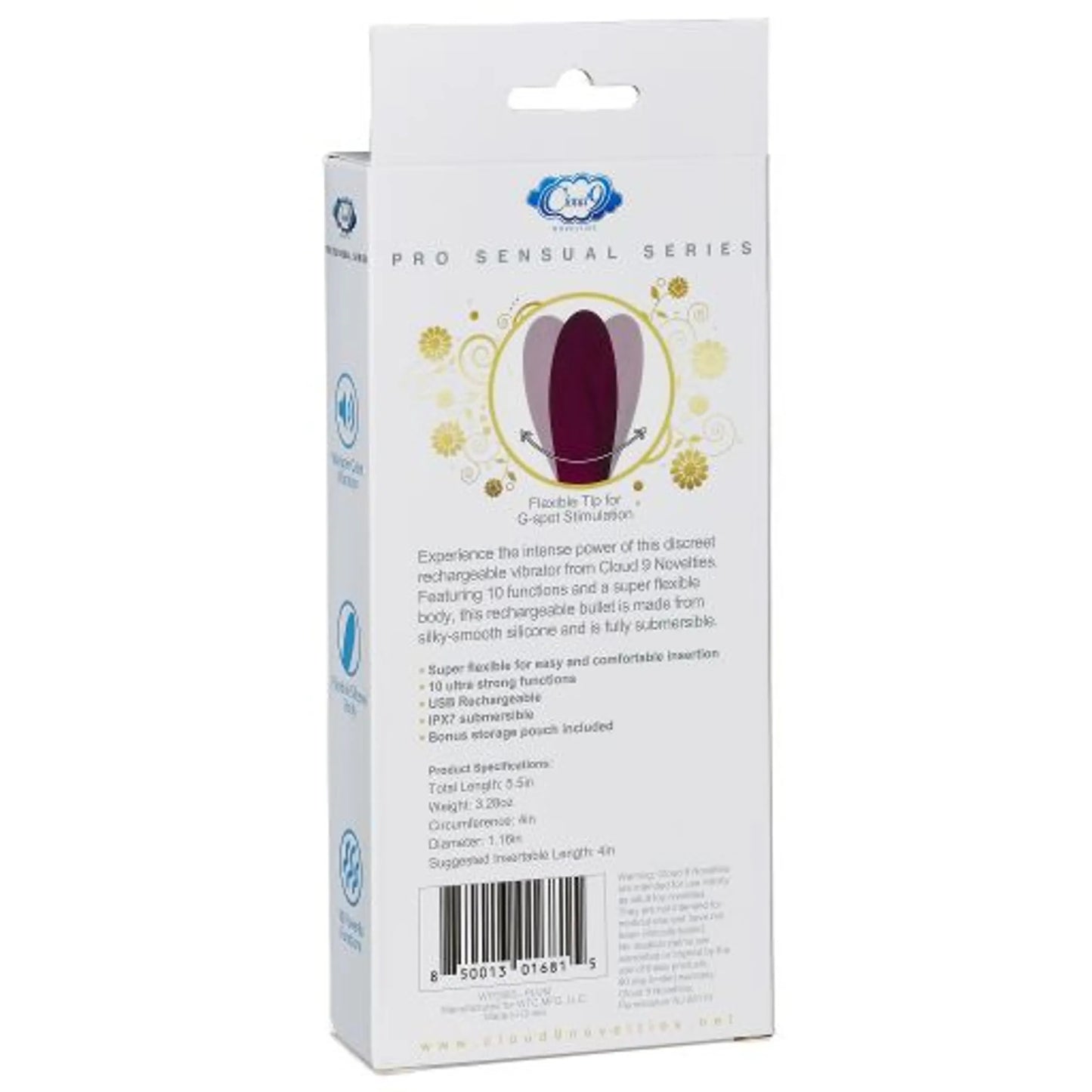 CLOUD 9 PRO SENSUAL POWER TOUCH SUPER FLEX II PLUM