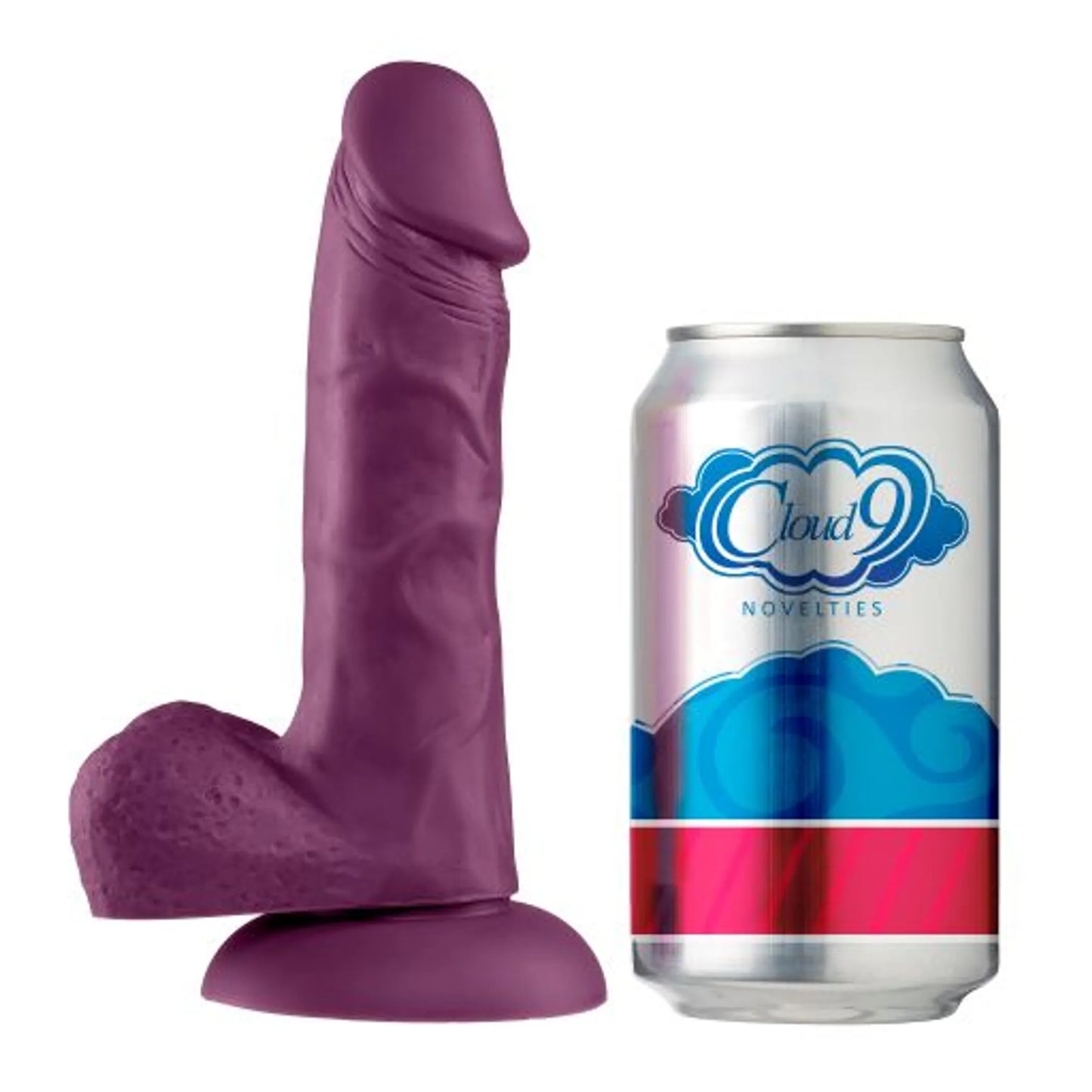 CLOUD 9 VIBRANT COLORS 6 PLUM PRO SENSUAL LINE "