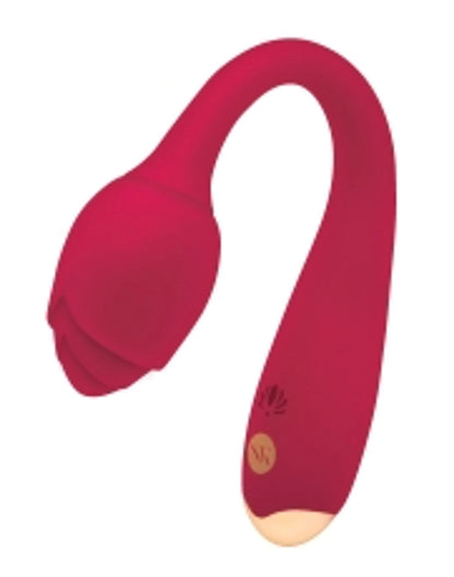 ROSEGASM LONG STEM FLEXI GSPOT VIBE ROSE