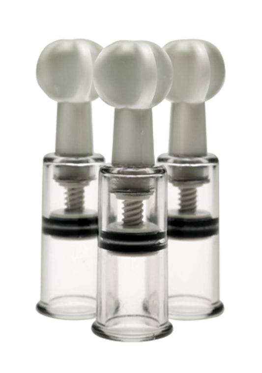 SIZE MATTERS TWISTED TRIPLETS NIPPLE & CLIT SUCKERS