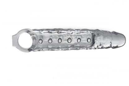 SIZE MATTERS 3IN CLEAR PENIS EXTENDER SLEEVE