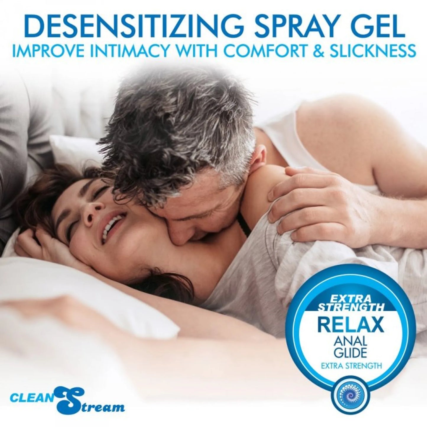CLEANSTREAM RELAX ANAL LUBE DESENSITIZING W/ TIP 8OZ