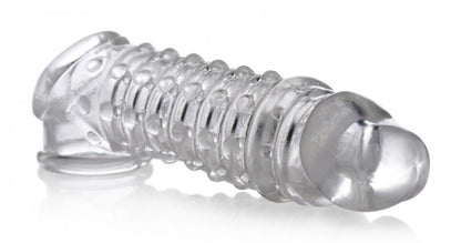 SIZE MATTERS 1.5IN PENIS ENHANCER SLEEVE CLEAR