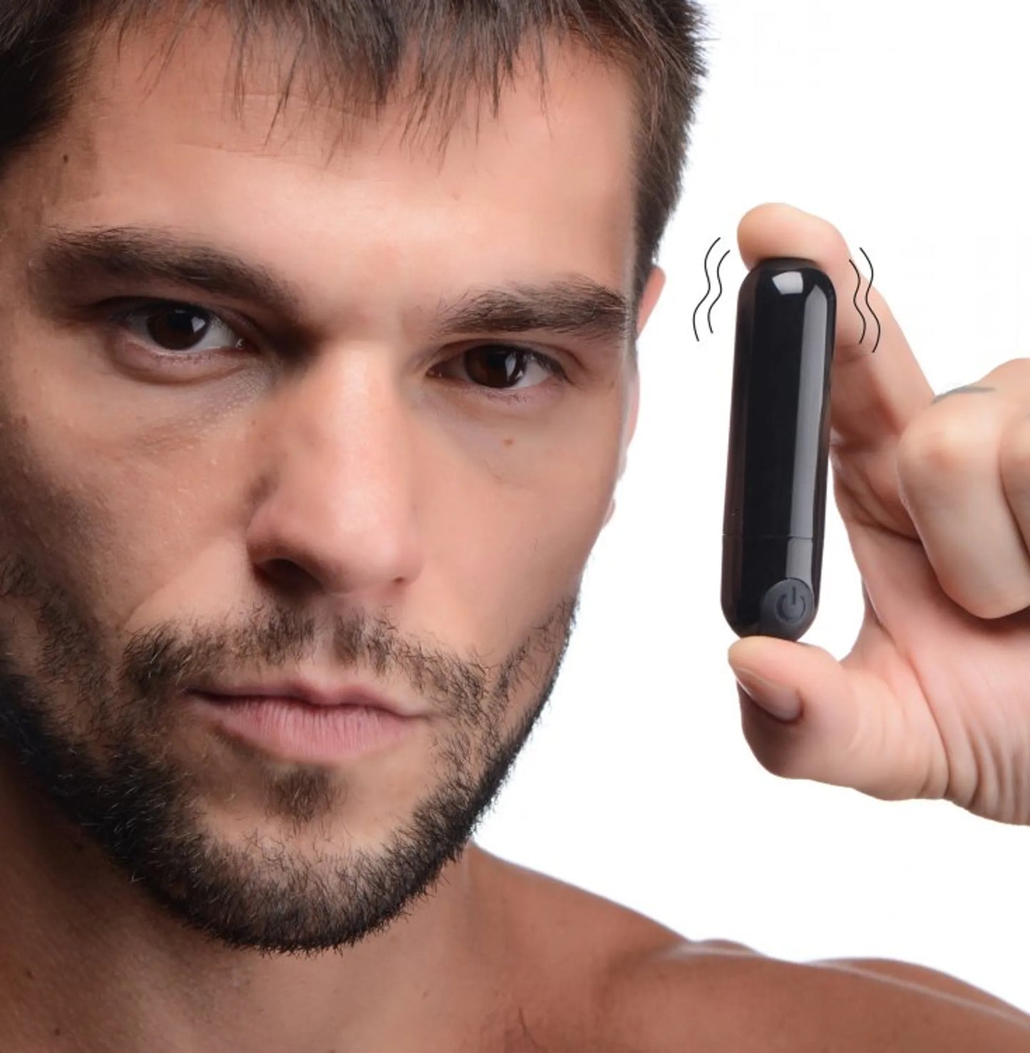 BANG! 10X VIBRATING METALLIC BULLET BLACK