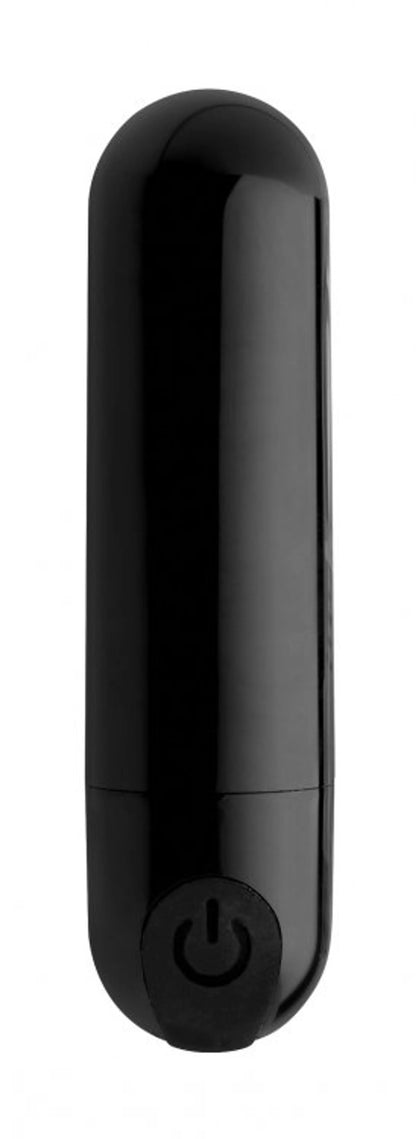 BANG! 10X VIBRATING METALLIC BULLET BLACK